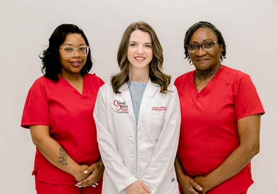 The staff of the Chest Pain Walk-in Clinic